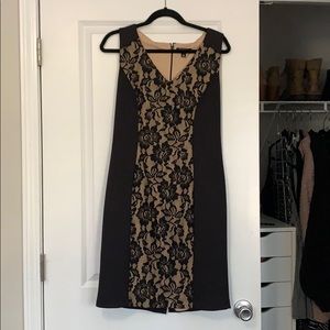 Black cocktail dress